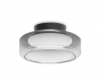 Dekoracyjny szklany lampa sufitowa plafon z podwójnym szklanym kloszem efekt dymu TOPICO PL D35 333014 Ideal Lux